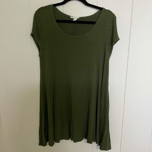 👛3/$20 Portry A-Line Dark Green Dress